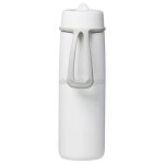 B.box 0928 Nerezová termolahev s brčkem 690 ml - white out