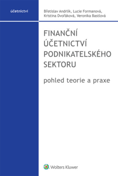 Finanční účetnictví podnikatelského sektoru, pohled teorie a praxe - autorů - e-kniha