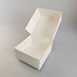 Cake star dortová krabice JOY bílá nepromastitelná 20x20x10cm