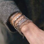 ELENYS Milano Mesh – náramek z prémiové oceli Délka náramku: 17,5 + 5 cm / max. 22,5 cm