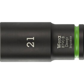 Wera 8790 B Impaktor Deep 05005561001 vnější šestihran vložka pro nástrčný klíč 21 mm