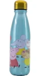 STOR Láhev na pití hliníková Prasátko Peppa 600 ml (13940)