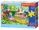 Puzzle Castorland 60 dílků - Jeníček a Mařenka