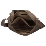 Trendový dámský kožený kabelko-batoh Haleth, taupe