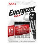 Energizer Max / Baterie / AAA LR03 / alkalická / 1,5 V / 4 ks (7638900438147)