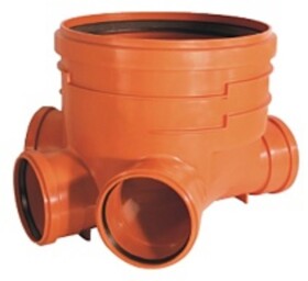 MIDAS Dno šachtové DN 400/300 sběrné ,s těsněním, z PP