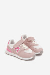 Dětské sportovní tenisky na suchý zip růžové Galisse 25