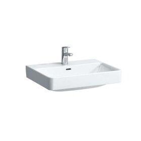 Laufen - Pro S Umyvadlo, 60x47 cm, 1 otvor pro baterii, s LCC, bílá H8169634001041