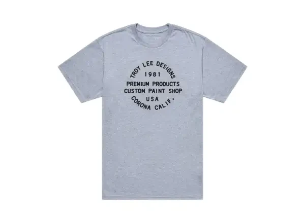 Troy Lee Designs Imprint pánské triko krátký rukáv Gray heather vel. M