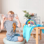 Connetix Connetix Tiles - Magnetická Stavebnice Průhledná Obdélníky 12 ks