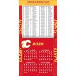 JF Turner Kalendář Calgary Flames NHL 2027 Wall Calendar