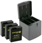 Patona Triple GoPro Hero 13 / Nabíječka + 3× baterie / USB-C / 1950 mAh (PT4243B)