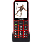 EVOLVEO EasyPhone LT + stojánek červená / 2.3" / SOS / microSDHC (EP-880-LTR)