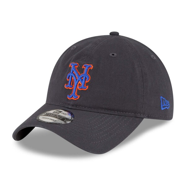 New Era Pánská kšiltovka New York Mets MLB Core Classic 9TWENTY Adjustable - Šedá