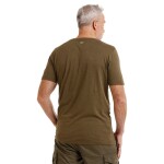 Bushman Pánské tričko Lasal, tmavá khaki L