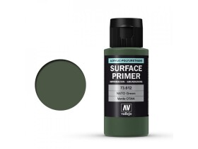 Vallejo Surface Primer 73612 NATO Green 60 ml