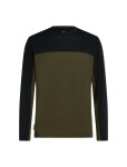 Pánské merino triko s dlouhým rukávem ICEBREAKER Mens 125 Cool-Lite Sphere LS Tee CB, Dark Loden/Black/Cb velikost: S