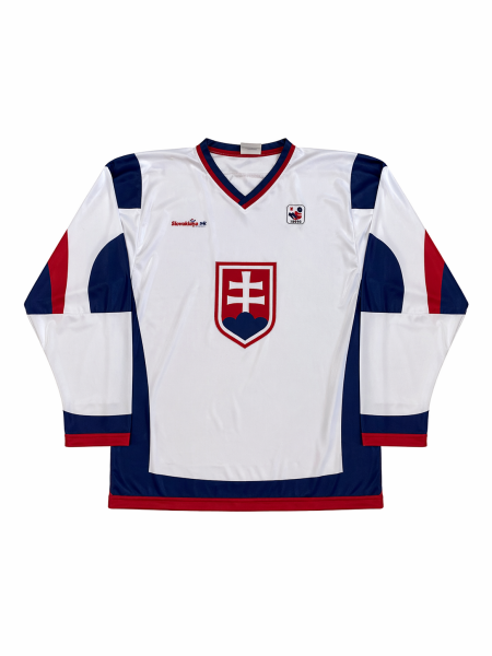Slovenský hokejový fan dres Slovakia - bílý Velikost: M