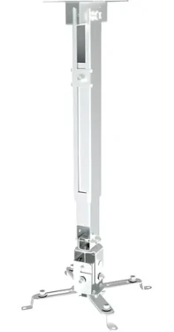Schwaiger Držák projektoru 430-650 mm bílá / Držák pro projektor / stropní a nástěnný / max. 20 kg (LWH310WD)