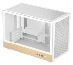 DEEPCOOL CH260 WOOD WH / Skříň / Mini-ITX/M-ATX / Tvrzené sklo / USB-C (R-CH260-WHNWM0-G-1)