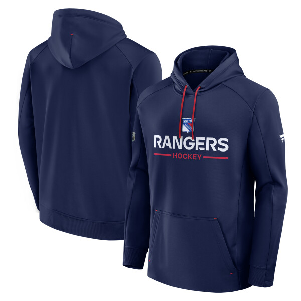 Fanatics Pánská mikina New York Rangers NHL Authentic Pro Rink Poly Fleece POH Velikost: M
