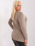 PM SW PM 3006+1 jumper.11 tmavě lila XL/XXL