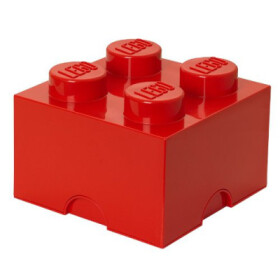 LEGO úložný box 4 - červená