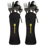 RidgeMonkey Sada příborů DLX Cutlery Set Twin Pack 2ks (RM889)