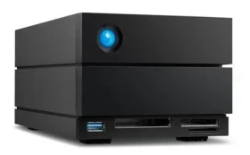 LaCie 2big Dock 32TB / Dokovací stanice s HDD / 3,5" / Thunderbolt 3 / USB 3.1 (STLG32000400)