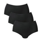 Essential vyšší kalhotky 3Pack 1343-3 black - Anita Classix 001 black S/M