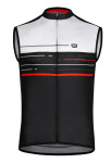 Pánský cyklistický dres ETAPE BLAZE, černá/bílá (elastický materiál, velikost M)