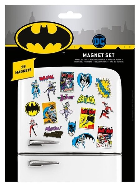 Sada magnetek DC Comics - Batman 19 ks