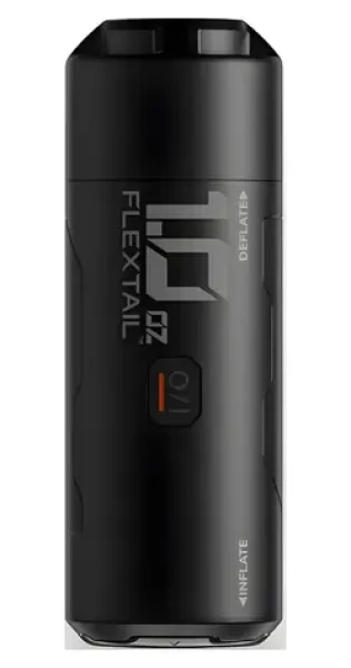 Flextail Zero Pump 2 černá / Elektrická pumpa / 2v1 nafukování a vyfukování / tlak 3,5 kPa / 200 l/min (ZP2B)