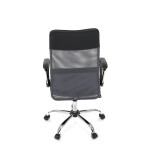 Kancelářská židle, houpací mechanismus, šedá síťovina, KA-E305 GREY