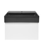 Koupelnová skříňka s umyvadlem SAT B-WAY 59x30x45 cm bílá lesk BWAY60WU2B BWAY60WU2B