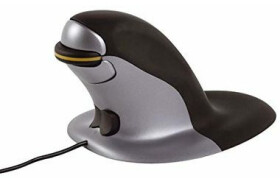 Rozbaleno - Fellowes Penguin Ambidextrous - S / Vertikální laserová myš / 400 600 800 1200 DPI / rozbaleno (9894801.Rozbaleno)