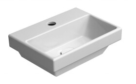 GSI - NORM keramické umývátko s otvorem, 35x26cm, bílá ExtraGlaze 8650111