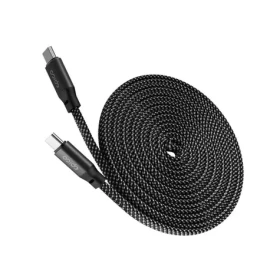 Epico UltraLink 240W magnetický kabel USB-C na USB-C EC40 černá / 1,5 m / 240 W / 480Mb/s (9915101900049)