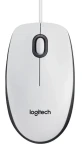 Logitech M100 / Myš / USB / Bílá (910-001603)