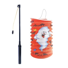 Rappa Lampión Halloween duch 15 cm se svítící hůlkou 40 cm