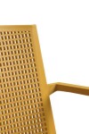 Rojaplast Křeslo GRID ARMCHAIR - hořčicově žlutá