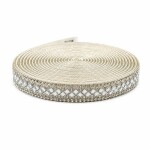 Samolepicí ozdobná páska Cake Star s kamínky na dortové podložky 1 (12 mm x 2,74 m)