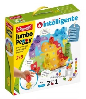 Jumbo Peggy Jumbo pegs pegboard mozaika velkými kolíčky,