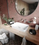 DEANTE - Click - clack bílá - Umyvadlový a bidetový KLIK - KLAK, kovový - ceramic NHC_C10U