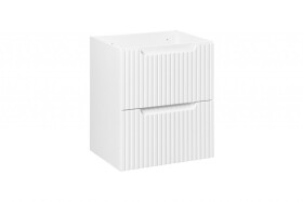 COMAD - Skříňka pod umyvadlo 50cm 2 zásuvky NOVA WHITE 5907611665220