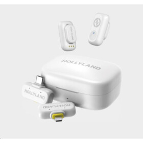 Hollyland LARK A1 Combo Ivory White, with USB-C RX + Lightning RX + Charging Case EDF_1138727
