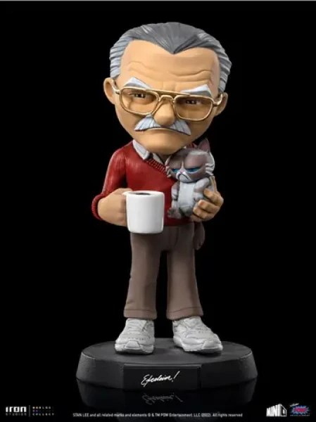 Mini Co. Stan Lee With Grumpy Cat - Marvel