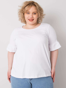 Halenka bílá 4XL