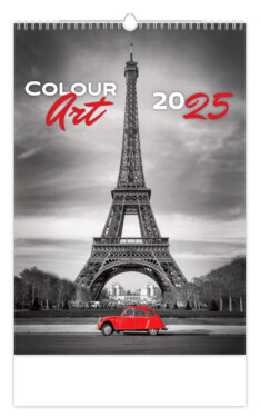 Nástěnný kalendář 2025 Colour Art