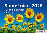 Stolní kalendář 2026 Helma - Plánovací - Slunečnice